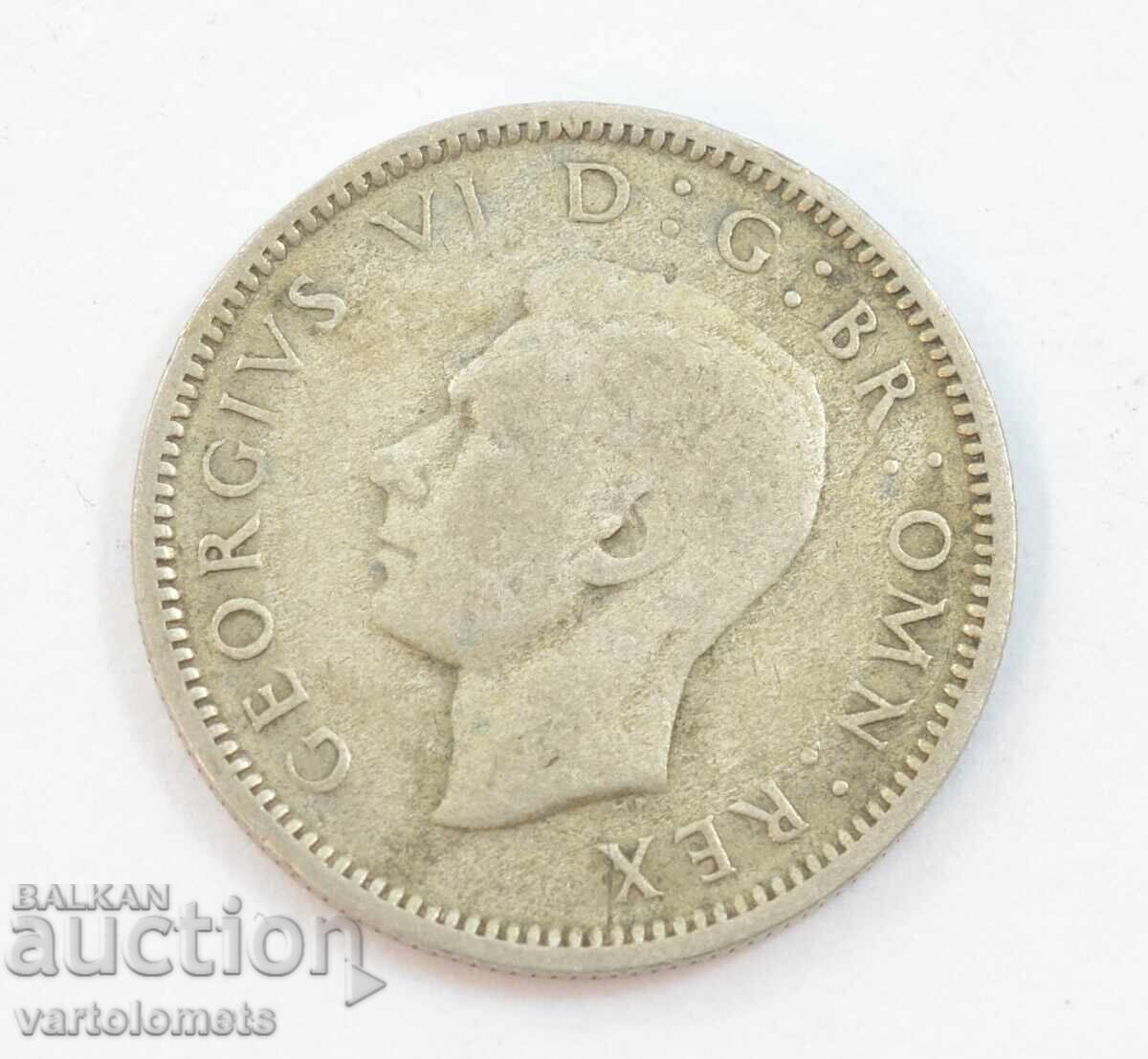 6 pence 1945 - Great Britain › King George VI with price 7.00 BGN | € 3.58 6 pence 1945 - Great Britain › King George VI with price 7.00 BGN | € 3.58