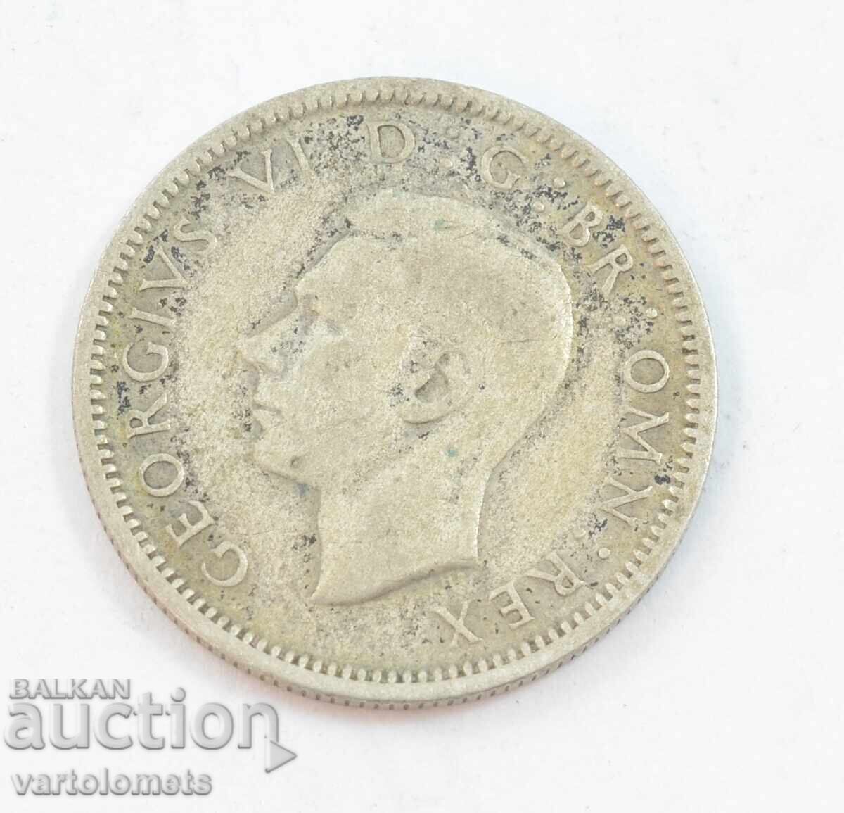 6 pence 1946 - Great Britain › King George VI with price 8.00 BGN | € 4.09 6 pence 1946 - Great Britain › King George VI with price 8.00 BGN | € 4.09
