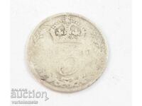 3 pence 1900 - Great Britain › Queen Victoria