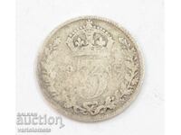 3 pence 1901 - Great Britain › Queen Victoria