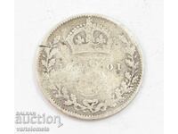 3 pence 1901 - Great Britain › Queen Victoria