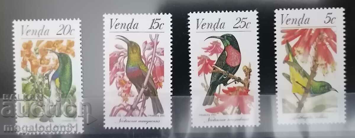 Venda - fauna, păsări de nectar