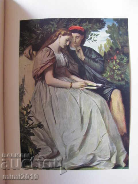 1936 book, color lithographs - Heart in love with painting - 6 1936 book, color lithographs - Heart in love with painting - 6