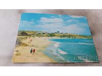 Postcard Kiten Beach and Camping South 1974