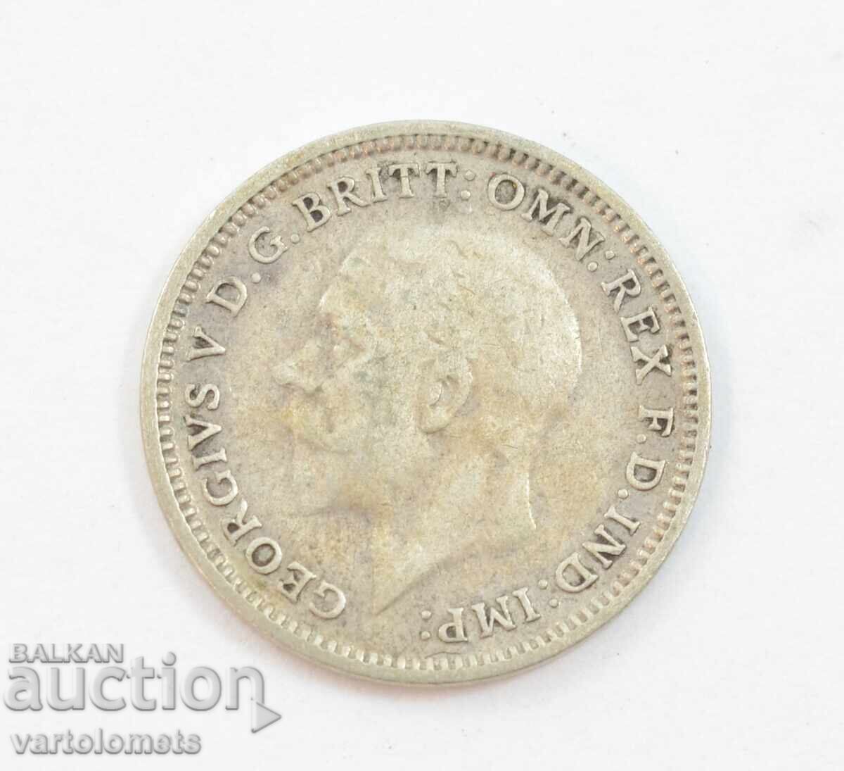 3 pence 1931 - Great Britain › King George V with price 7.00 BGN | € 3.58 3 pence 1931 - Great Britain › King George V with price 7.00 BGN | € 3.58