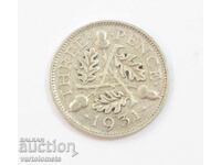 3 pence 1931 - Marea Britanie › Regele George V