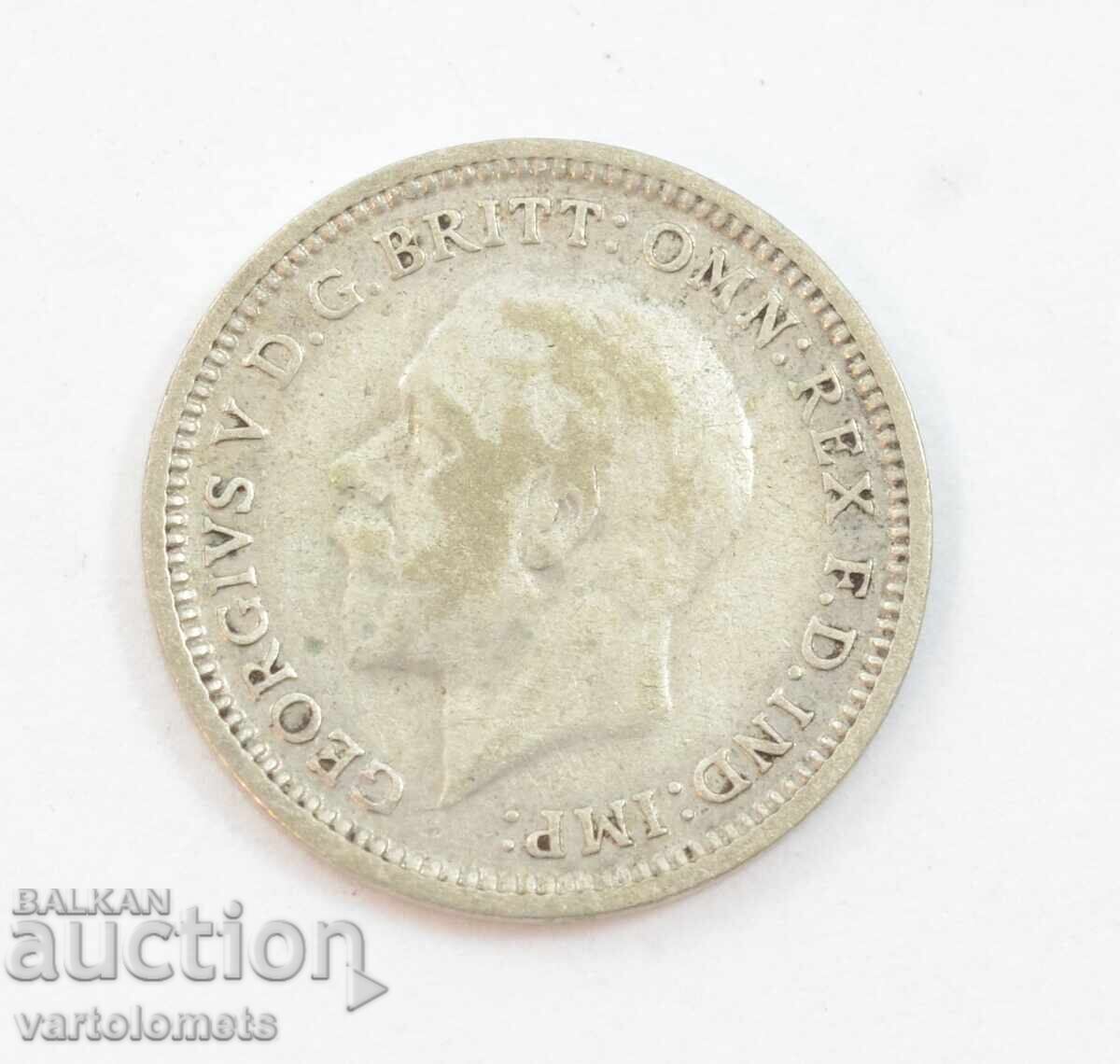 3 πένες 1935 - Μεγάλη Βρετανία › King George V με τιμή 7.00 BGN | € 3.58