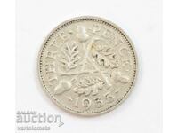 3 pence 1935 - Great Britain › King George V