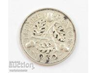 3 pence 1932 - Marea Britanie › Regele George V