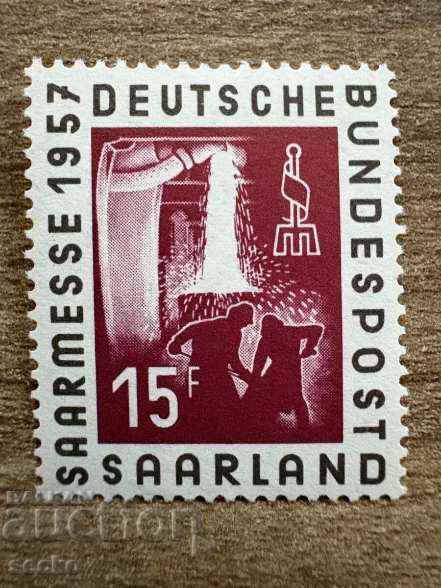 Saar/Saarland - Târgul Internațional Saar (1957) MNH