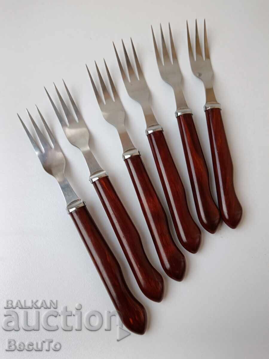 Licitație Tacâmuri cu friptură Sheffield, Anglia. Stare excelenta Licitație Tacâmuri cu friptură Sheffield, Anglia. Stare excelenta