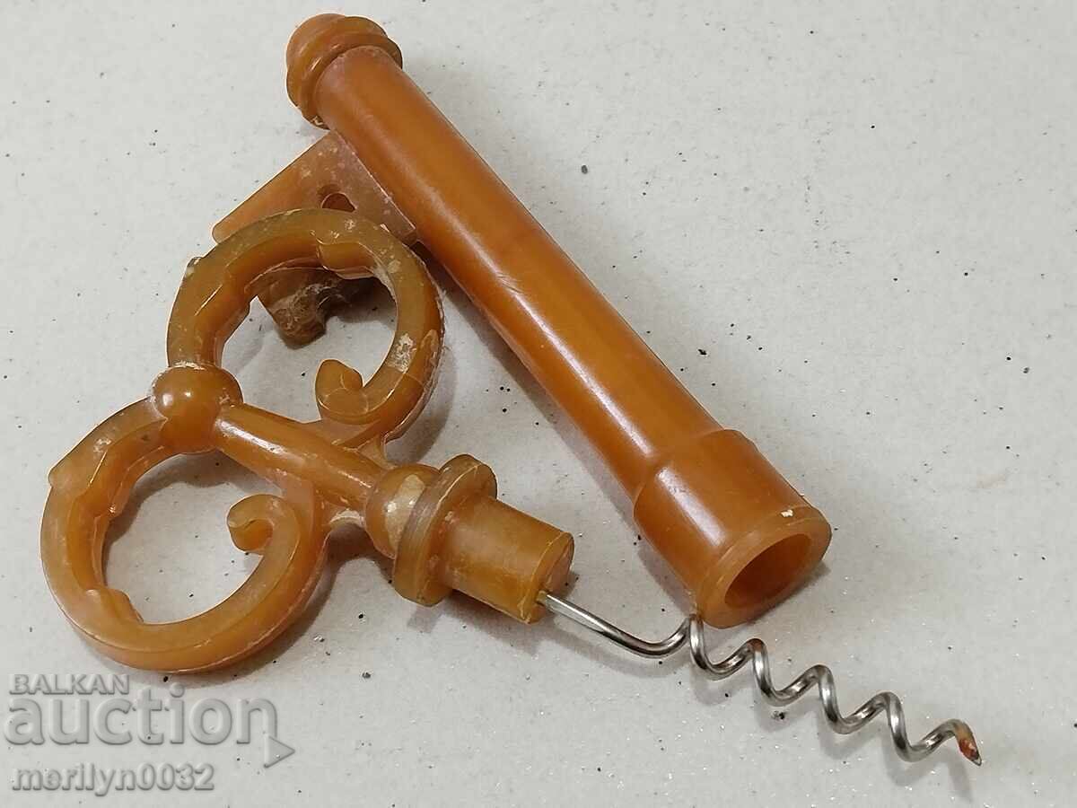 Παλιός βακελίτης τιρμπουσόν 40-50 ετών NRB - 6 Παλιός βακελίτης τιρμπουσόν 40-50 ετών NRB - 6