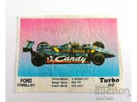 ❤️ ⭐ Imagine Turbo Turbo negru 62 Ford Tyrrell-011 ⭐ ❤️