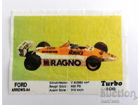 ❤️ ⭐ Picture Turbo Turbo black 106 Ford Arrows-A4 ⭐ ❤️