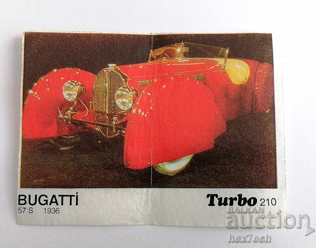 ❤️ ⭐ Картинка Turbo Турбо черно 210 Bugatti 57 S 1936 ⭐ ❤️