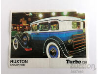 ❤️ ⭐ Картинка Turbo Турбо черно 226 Ruxton Saloon 1930 ⭐ ❤️