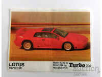 ❤️ ⭐ Imagine Turbo Turbo negru 232 Lotus Esprit SE ⭐ ❤️