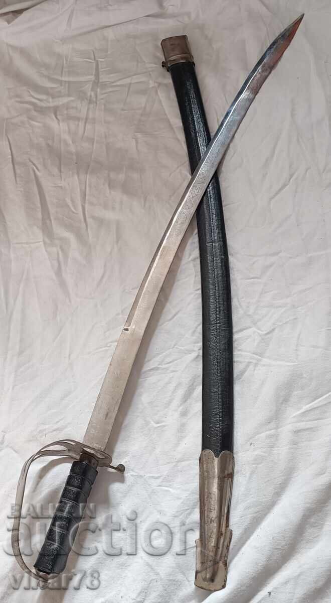 Indian sword with scabbard Indian sword with scabbard