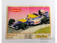 ❤️ ⭐ Imagine Turbo Turbo Yellow 301 Renault Williams ⭐ ❤️