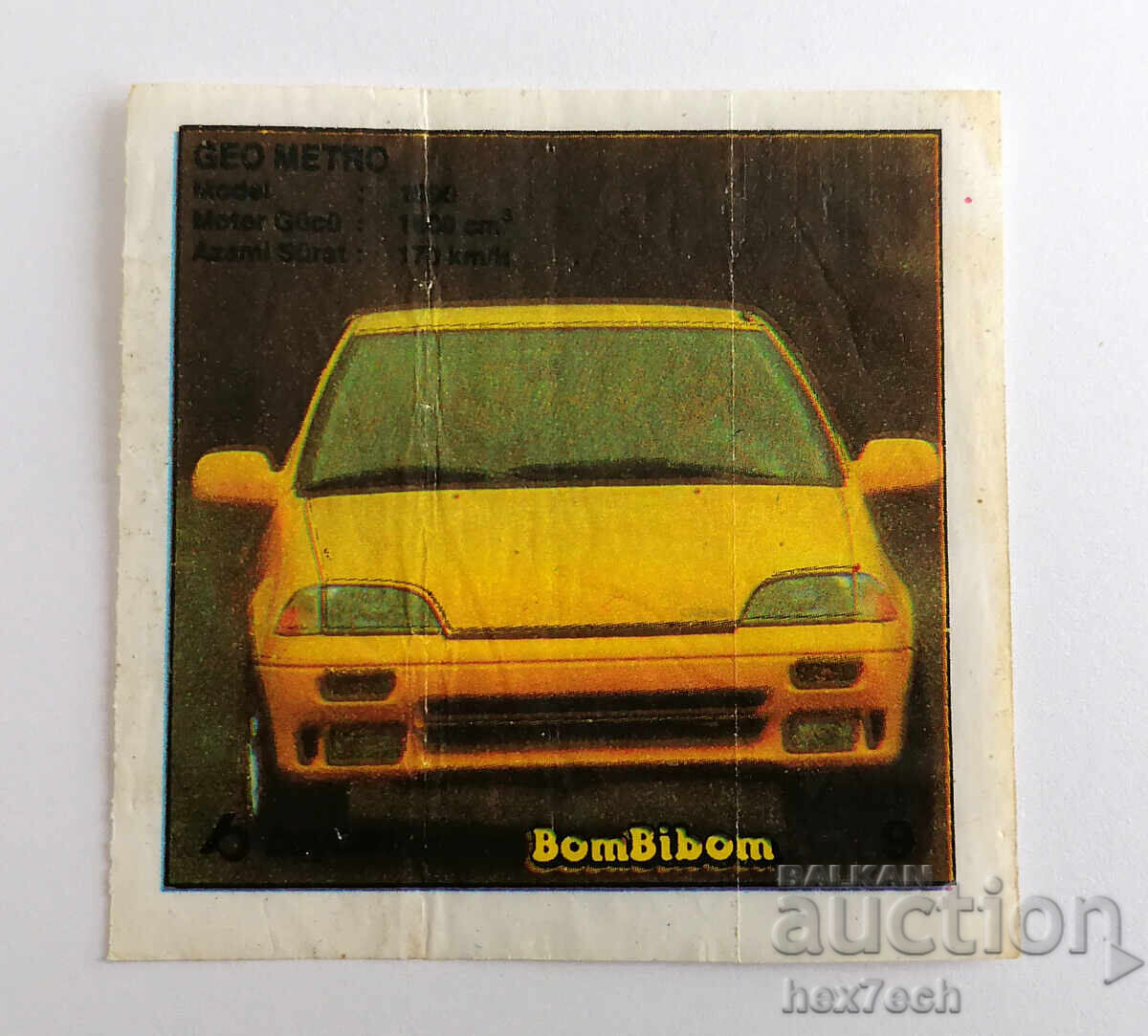 ❤️ ⭐ Poza BomBibom 1-60 9 Geo Metro ⭐ ❤️