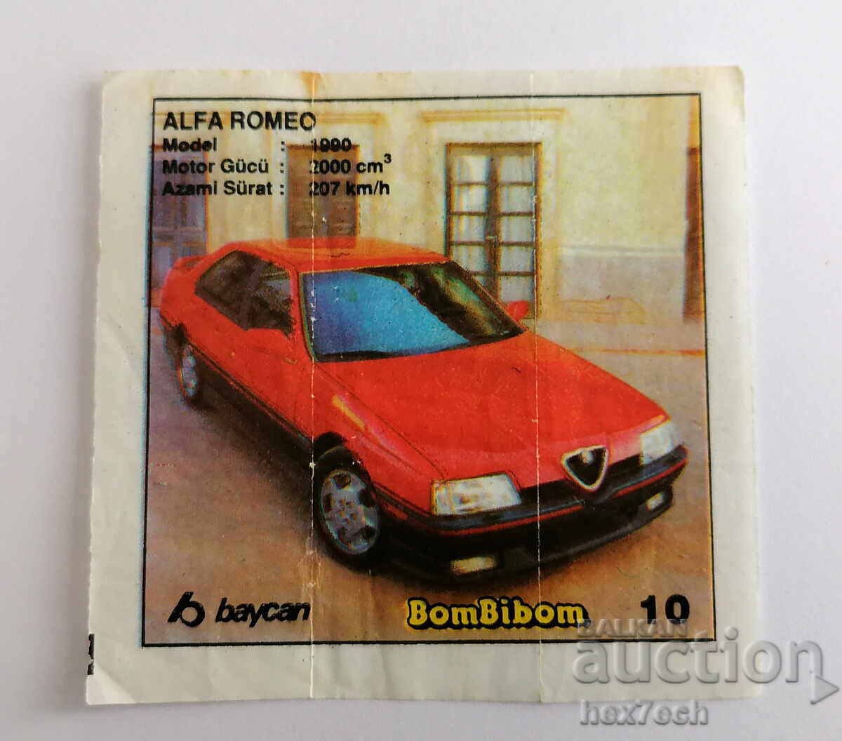 ❤️ ⭐ Картинка BomBibom 1-60 10 Alfa Romeo 2 ⭐ ❤️