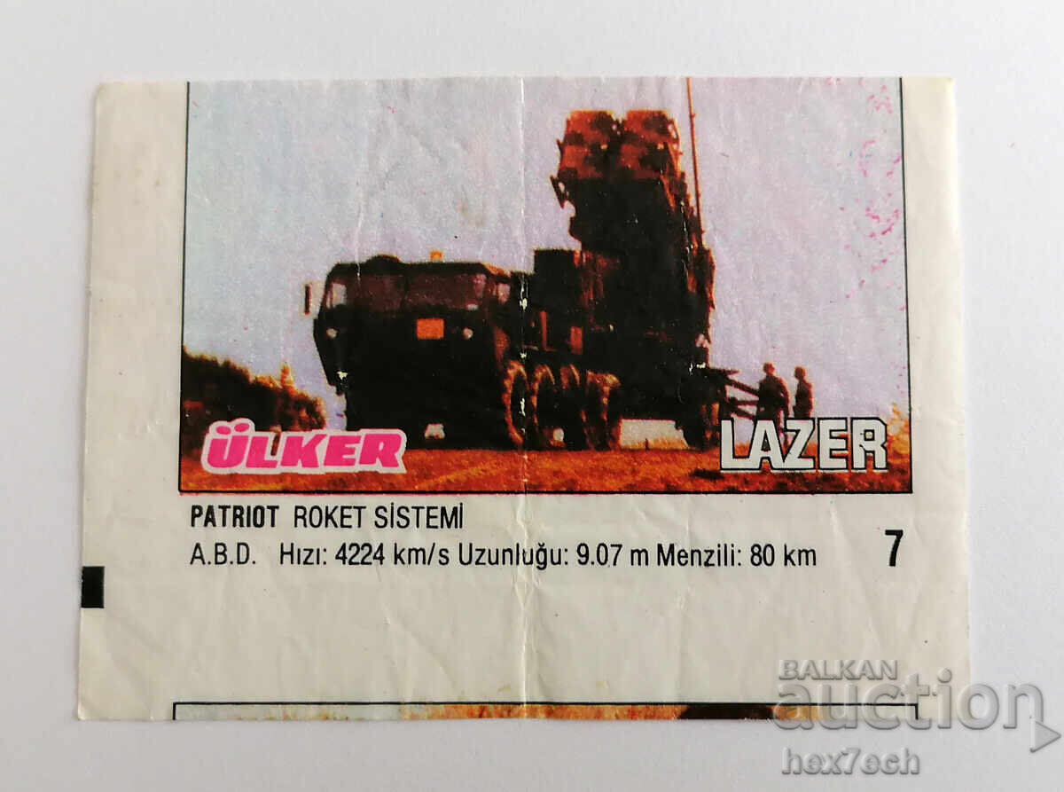 ❤️ ⭐ Picture Laser Lazer Left 7 Patriot Roket Sistemi 3⭐ ❤️