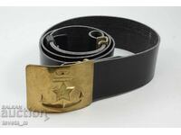 USSR Navy officer's leather belt