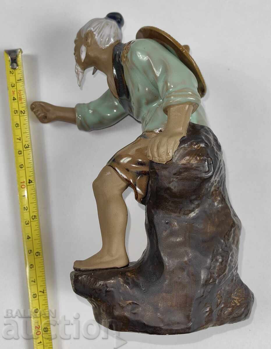 TIBETAN MONK LARGE PORCELAIN FIGURE PORCELAIN STATUETTE with price 39.00 BGN | € 19.94 TIBETAN MONK LARGE PORCELAIN FIGURE PORCELAIN STATUETTE with price 39.00 BGN | € 19.94