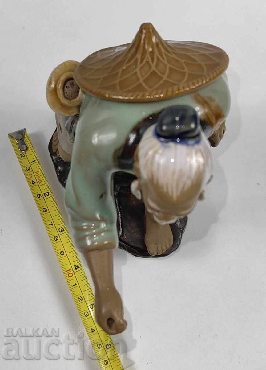 Delivery of TIBETAN MONK LARGE PORCELAIN FIGURE PORCELAIN STATUETTE Delivery of TIBETAN MONK LARGE PORCELAIN FIGURE PORCELAIN STATUETTE