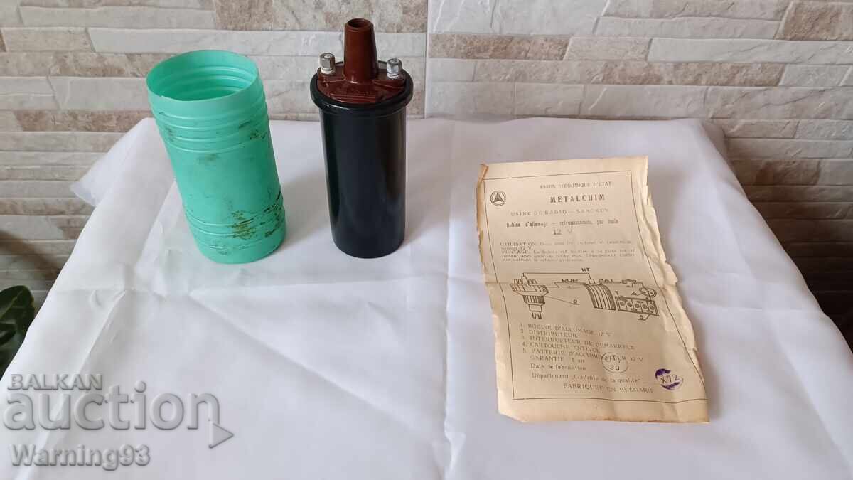 Πηνίο ανάφλεξης για αυτοκίνητο - 12V - METALCHEM - 6 Πηνίο ανάφλεξης για αυτοκίνητο - 12V - METALCHEM - 6