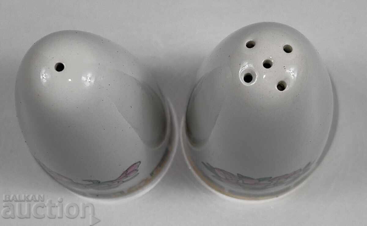 PAIR OF SALT SAKES PORCELAIN PORCELAIN SALT SAKES with price 29.00 BGN | € 14.83 PAIR OF SALT SAKES PORCELAIN PORCELAIN SALT SAKES with price 29.00 BGN | € 14.83