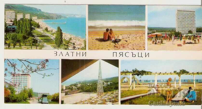 Card Bulgaria Varna Nisipurile de Aur 18*