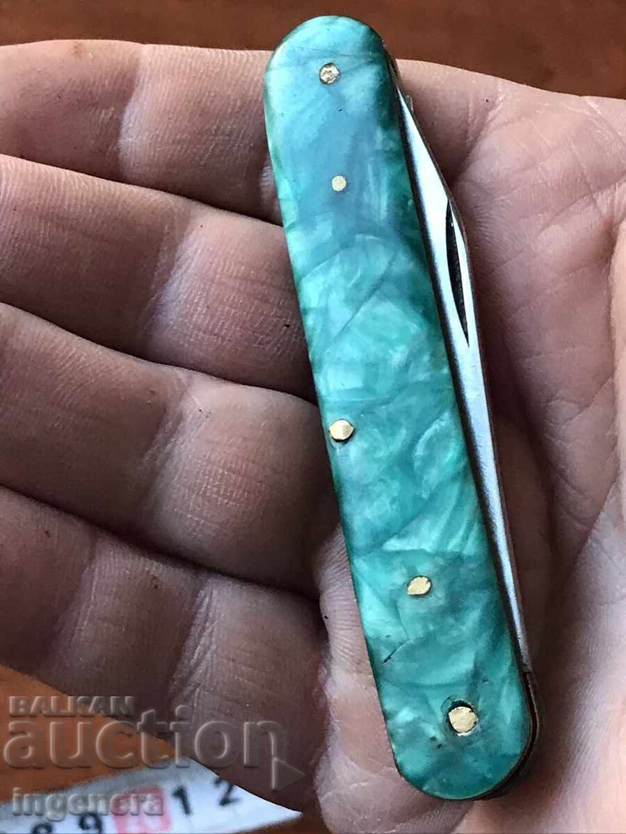 FOLDING KNIFE, OLD BLADE, WOODEN HANDLE with price 42.00 BGN | € 21.47 FOLDING KNIFE, OLD BLADE, WOODEN HANDLE with price 42.00 BGN | € 21.47