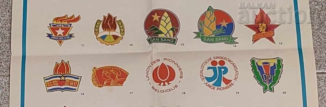 Auction PIONEERS LOGO 30 ORGANIZATIONS POSTER Auction PIONEERS LOGO 30 ORGANIZATIONS POSTER