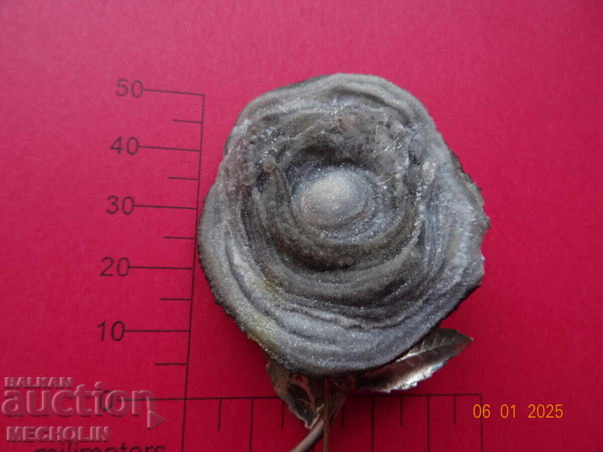 Auction COLLECTIBLE OLD CHALCEDON ROSE BROOCH Auction COLLECTIBLE OLD CHALCEDON ROSE BROOCH