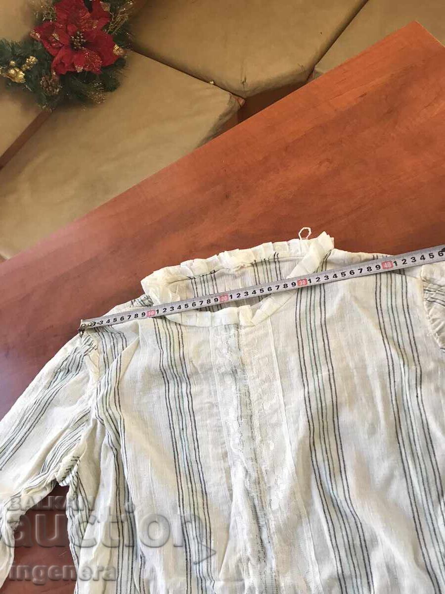 WOMEN'S SHIRT BLOUSE LACE EDGE ETHNIC FOLKLORE with price 40.00 BGN | € 20.45 WOMEN'S SHIRT BLOUSE LACE EDGE ETHNIC FOLKLORE with price 40.00 BGN | € 20.45