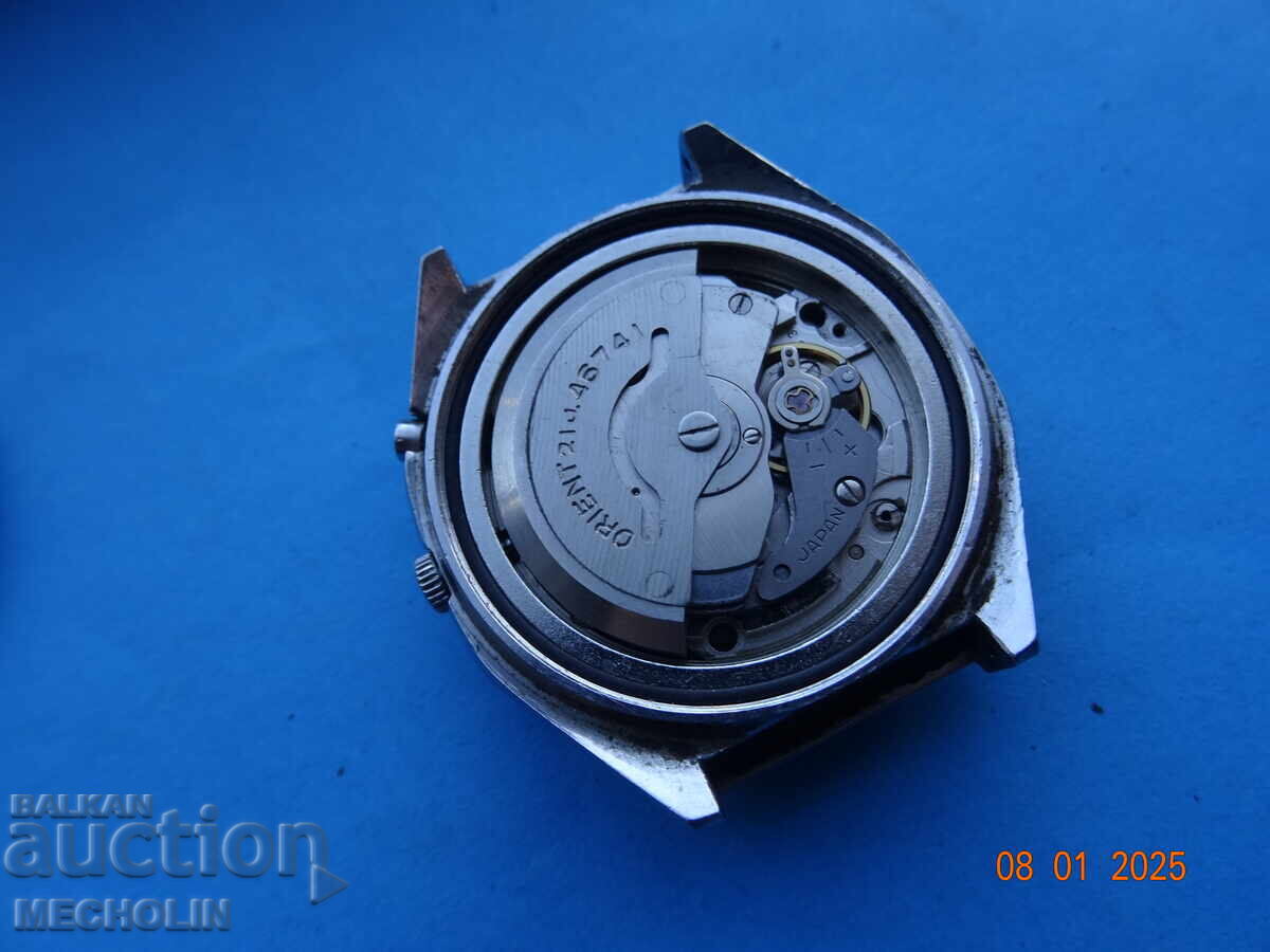 COLLECTIBLE JAPANESE WATCH ORIENT 21K AUTOMATIC 46941-2 - 6