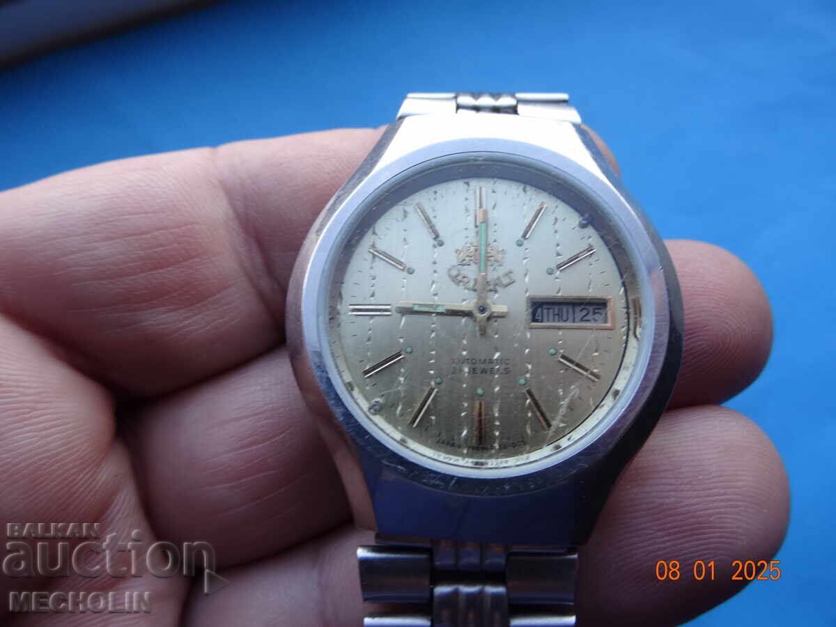 CEAS JAPONEZ DE COLECȚIE ORIENT 21K AUTOMAT 46941-3 - 7