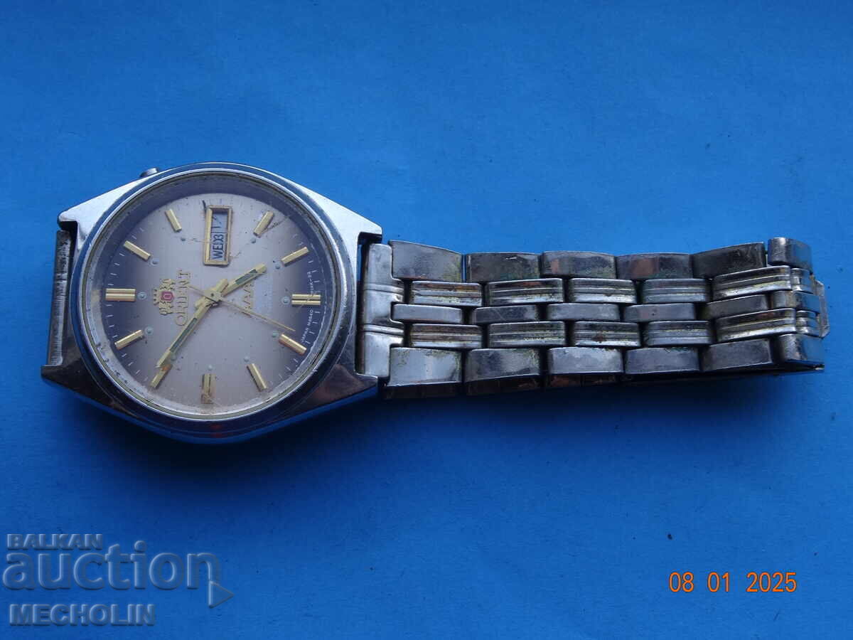 КОЛЕКЦИОНЕРСКИ ЯПОНСКИ часовник ORIENT 21К АВТОМАТИК 46943