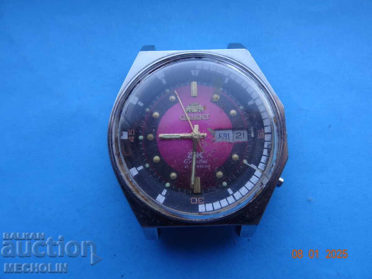 COLLECTIBLE JAPANESE WATCH ORIENT 21K AUTOMATIC 46941 with price 88.00 BGN | € 44.99 COLLECTIBLE JAPANESE WATCH ORIENT 21K AUTOMATIC 46941 with price 88.00 BGN | € 44.99