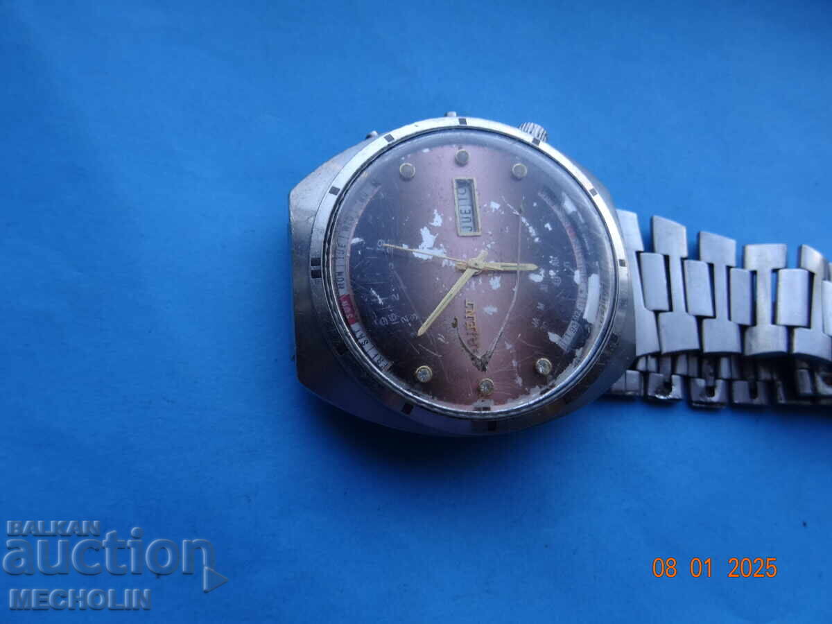 COLLECTIBLE JAPANESE WATCH ORIENT 21K AUTOMATIC 46943