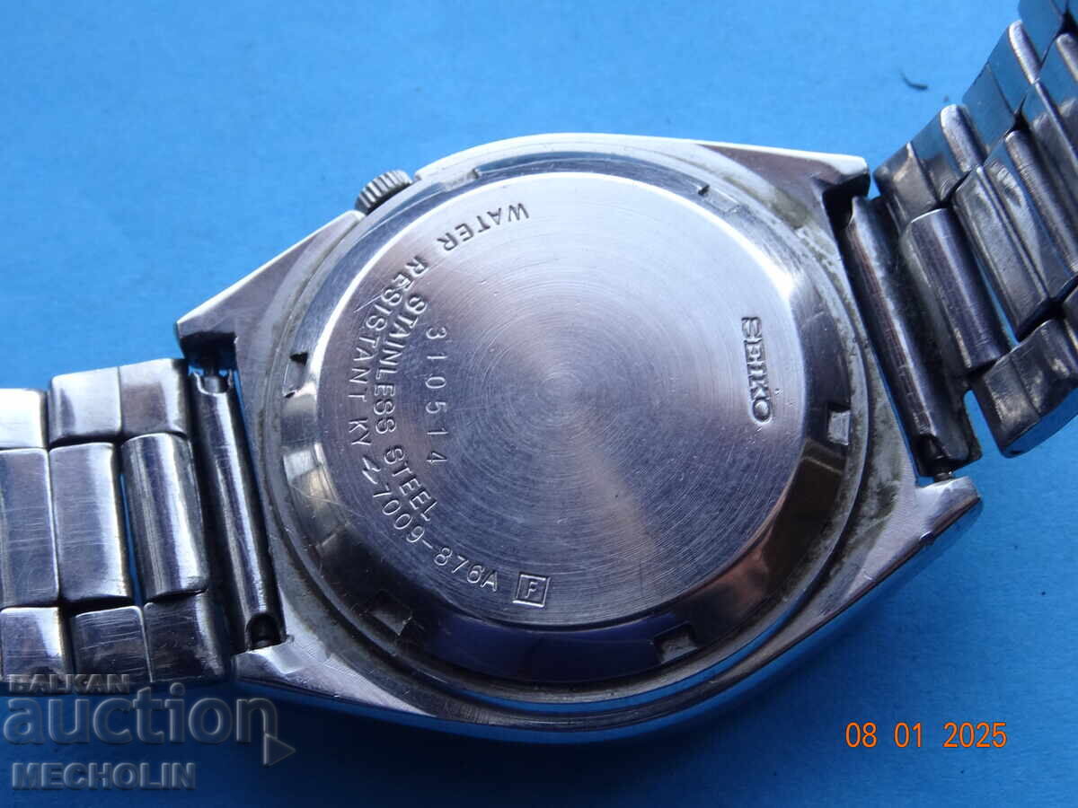 Delivery of COLLECTIBLE JAPANESE WATCH SEIKO 5 AUTOMATIC 7009A -2