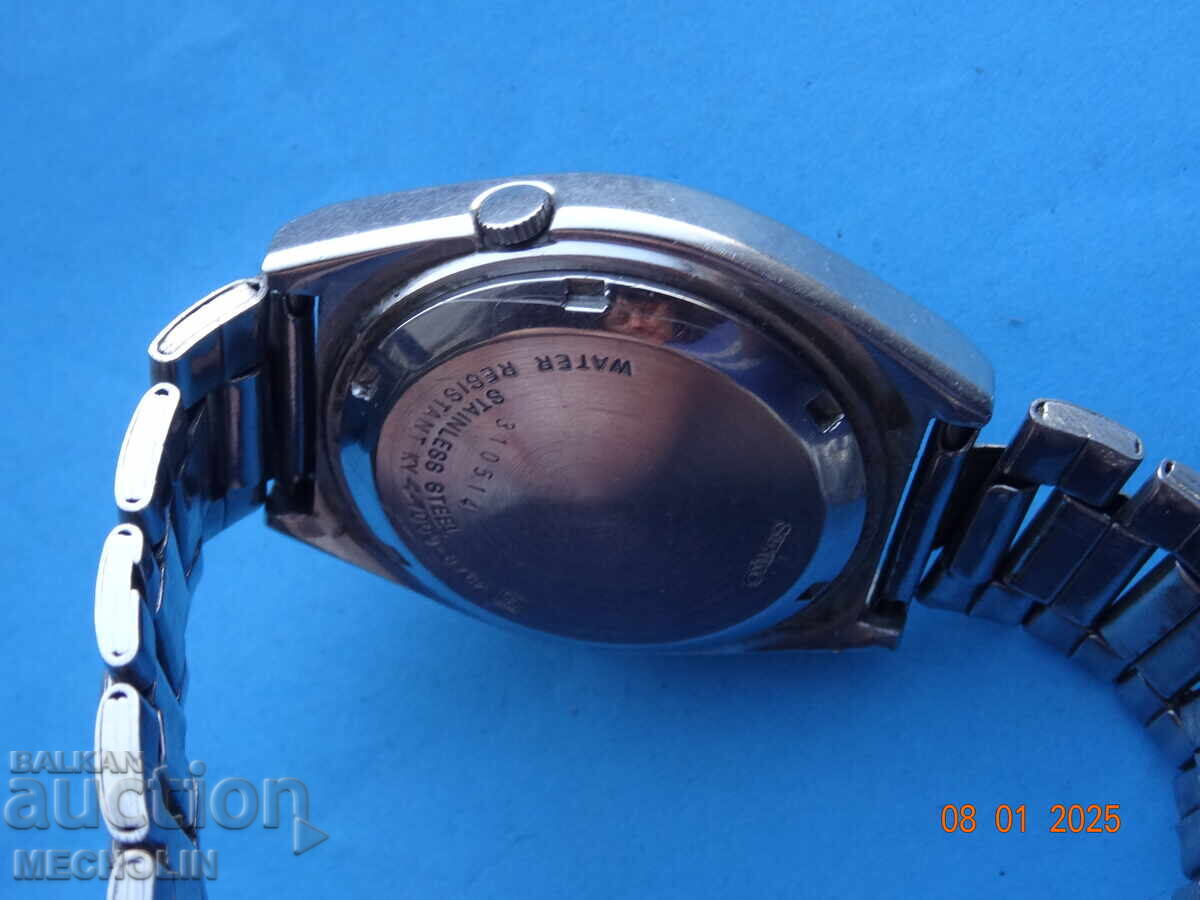 COLLECTIBLE JAPANESE WATCH SEIKO 5 AUTOMATIC 7009A -2 - 7