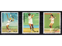 1986. Paraguay. Air Mail - Jucători de tenis.