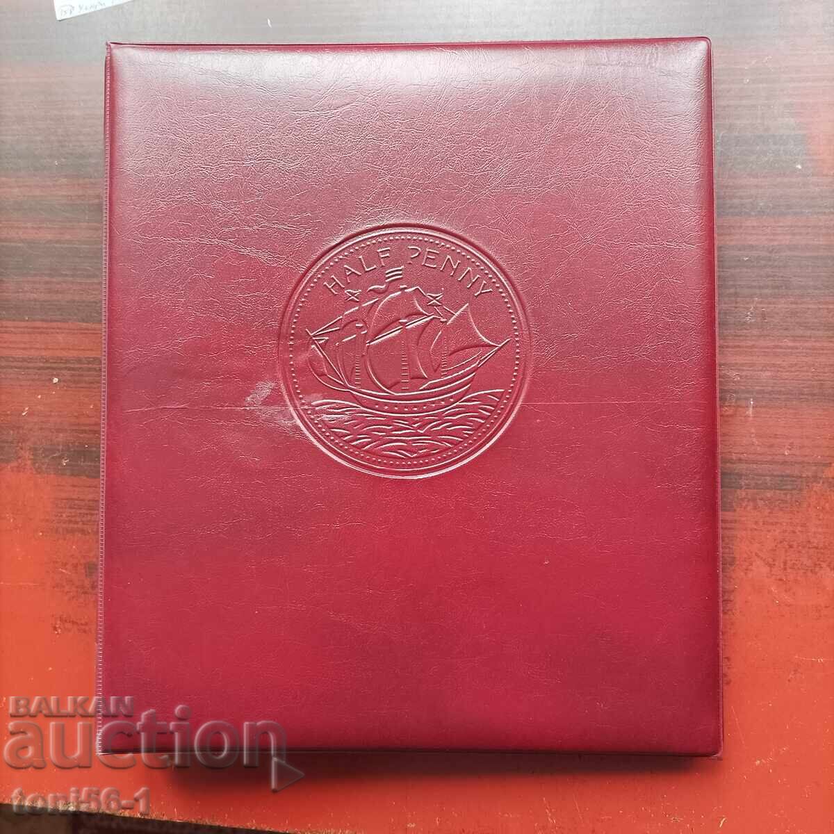 "Vario" type banknote album, set (see description)