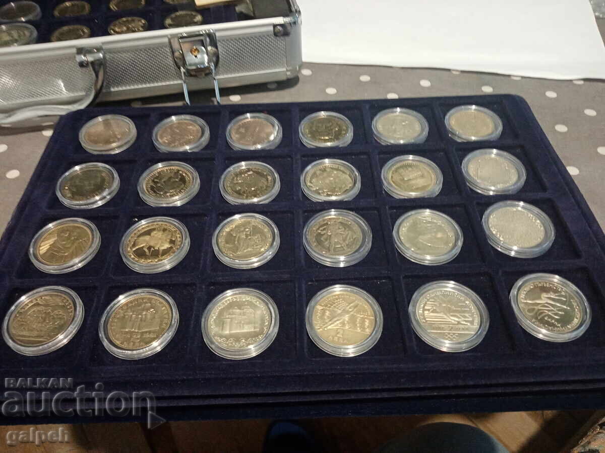 Delivery of NRB, RB-COLLECTION OF COMMEMORATIVE AND EXCHANGE COINS IN A CASE