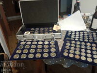 NRB, RB-COLLECTION OF COMMEMORATIVE AND EXCHANGE COINS IN A CASE