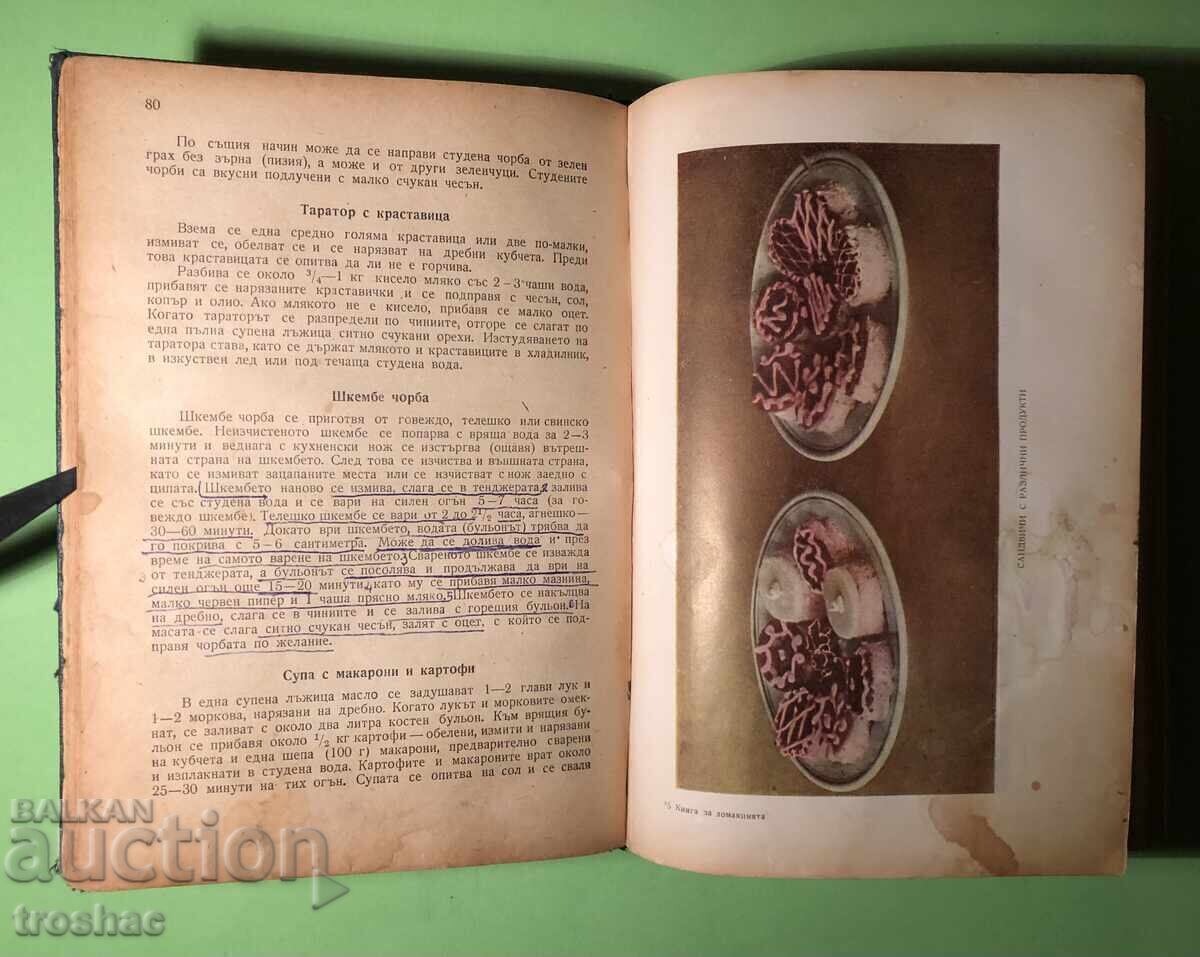 Old Book Book of the Housewife with price 35.00 BGN | € 17.90 Old Book Book of the Housewife with price 35.00 BGN | € 17.90