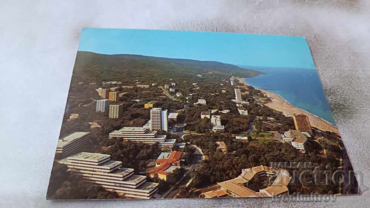 Postcard Golden Sands 1976