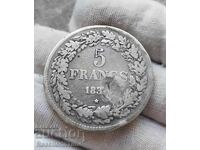 Silver coin 5 Francs - Louis-Philippe I